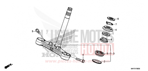 STEERING STEM CBR500RAM de 2021